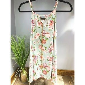 NwoT - Floral tunic/tank top